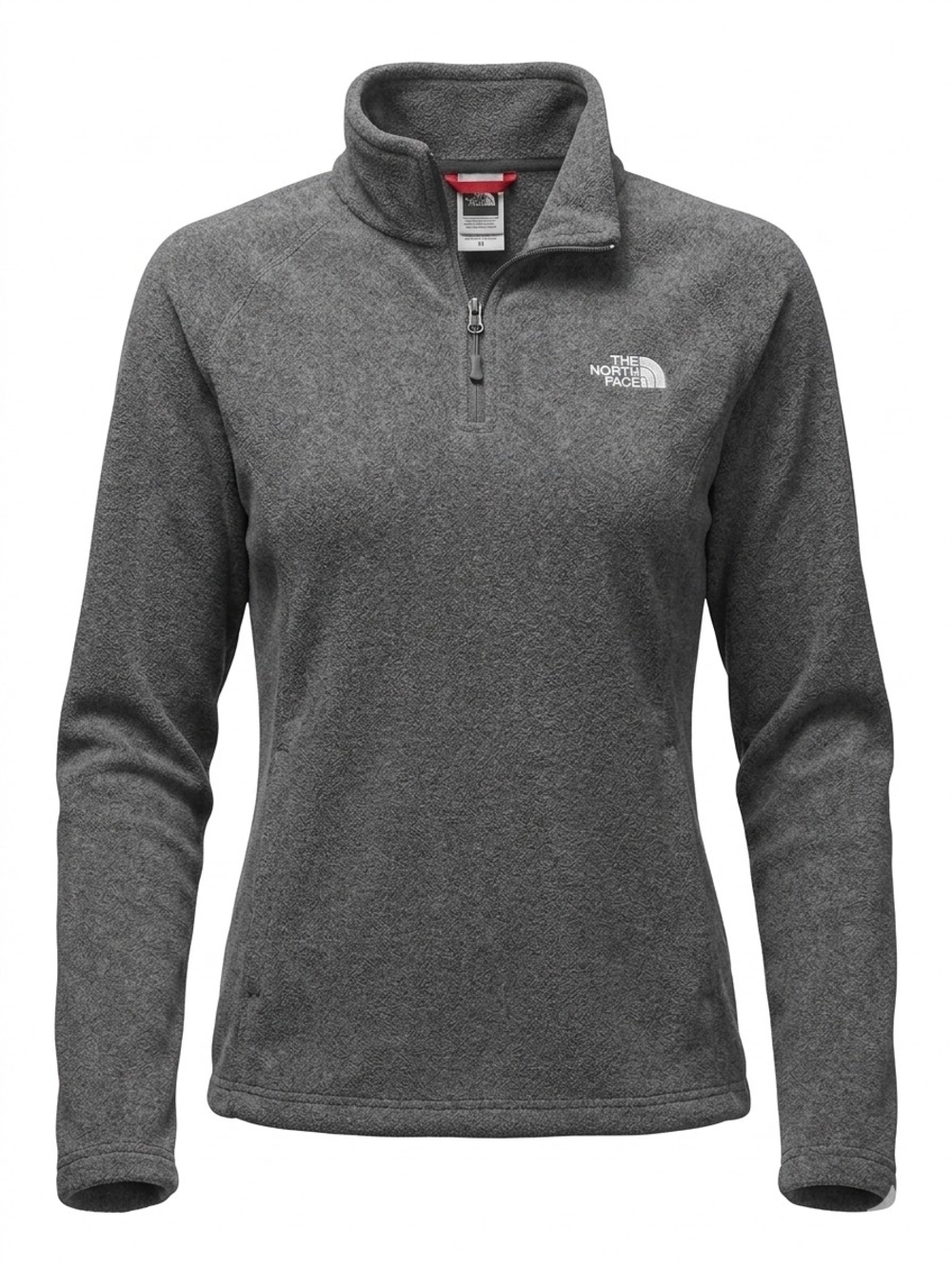The North Face Women's Charcoal Gray Quarter-Zip Fleece Pullover